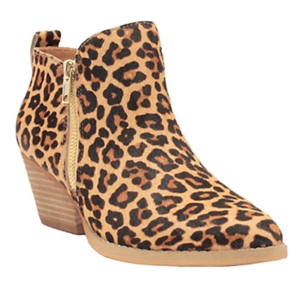 Very Volatile Gracemont In Black Tan Leopard Size 6.5 NIB